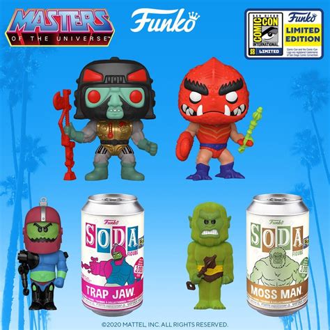 Funko Sdcc 2020 Reveals Masters Of The Universe