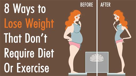 8 ways to lose weight that don t require diet or exercise