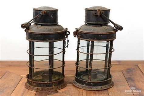 Antique Rustic Handheld Lanterns