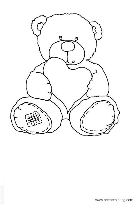 Entrelosmedanos Build A Bear Coloring Pages