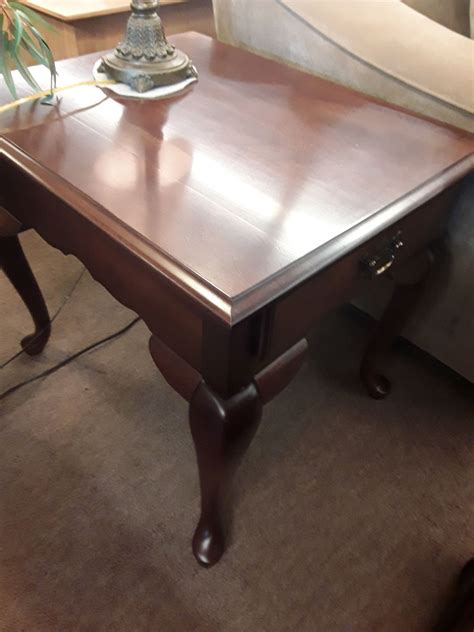 72 wide x 19 deep x 73.5 inches highbuffet measures: BROYHILL COFFEE/END TABLE SET | Delmarva Furniture Consignment