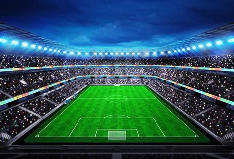 Csfoto 6x4ft Background For Football Match Football Court Photography