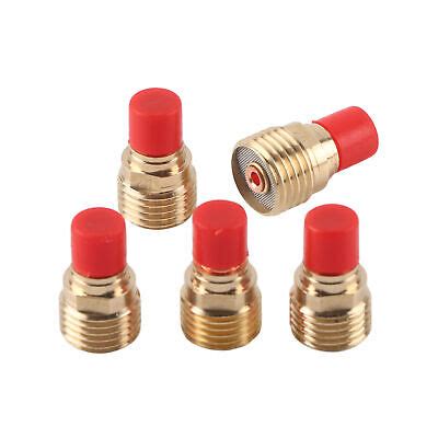 5pcs Set 45V44 Gas Lens Collet Body 2 4mm 3 32 For TIG Welding Torch