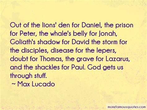 Quotes About Daniel In The Lions Den Top 4 Daniel In The Lions Den
