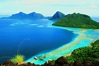 Pulau Bohey Dulang kepulauan yang tercantik dunia di Semporna, Sabah