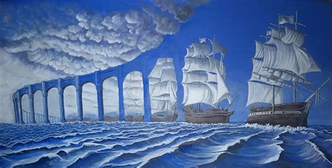 24 Optical Illusion Paintings By Rob Gonsalves That Will Boggle Your