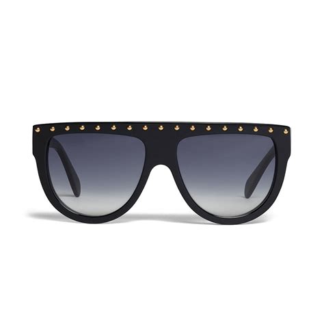 Céline Aviator Sunglasses In Acetate Black Sunglasses Céline Eyewear Avvenice