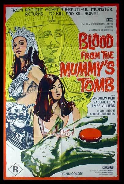 The Psychotronic Kinematograph Blood From The Mummy S Tomb Seth Holt