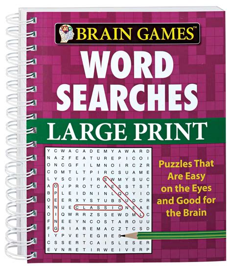 Large Print Word Search Book Purple 42799777626 Ebay