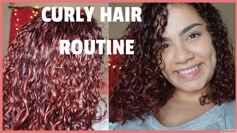 Curly Hair Routine 2018 Youtube