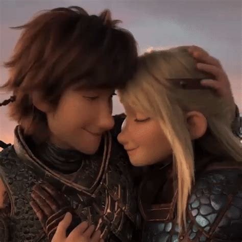 Hiccup And Astrid In Httyd 3