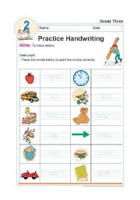 handwriting worksheets