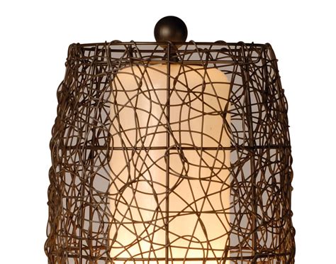 Measure the circumference of the table you want to build and cut your frame piece of rattan to length with an. 30" Outdoor Wicker Barrel Resin Table Lamp