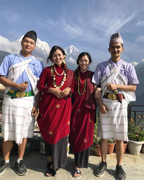 Cultural Dresses Of Nepal Trending Net Nepal Nepal Clothing Gurung