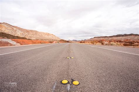 Scenic Drive Northshore Road At Lake Mead National Recreation Area