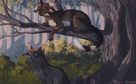 Hawkfrost And Ashfur Collab By Graypillow On Deviantart Warrior Cat Drawings Warrior Cats