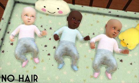 Sims 4 Baby Default Replacement All Skin Vilcm