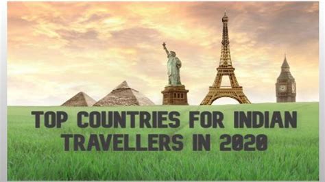 Top Countries For Indian Travellers In 2020