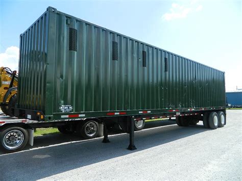 Our containers are built to the highest industry specs. Unknown Steel Container Chip Trailer For Sale
