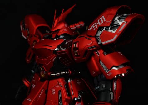 Painted And Built Bandai Mg 1100 Sazabi Verka Etsy