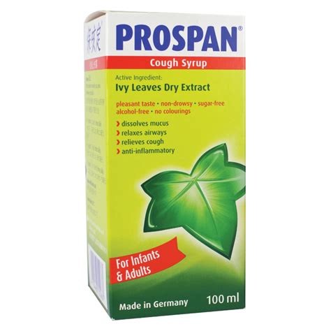 Prospan Cough Syrup 100ml Cough Cold Allergy Health Guardian