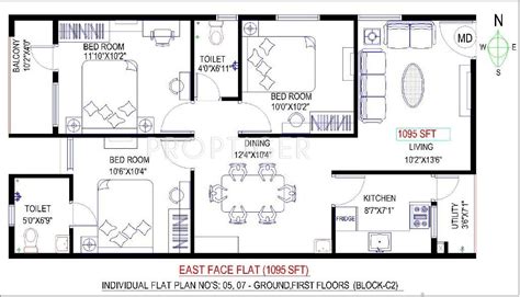 3 Bhk Floor Plans Independent House House Design Ideas