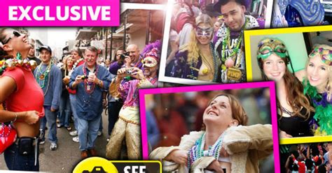 Selfies Inside Mardi Gras Party Where Women Flash Boobs For Beads