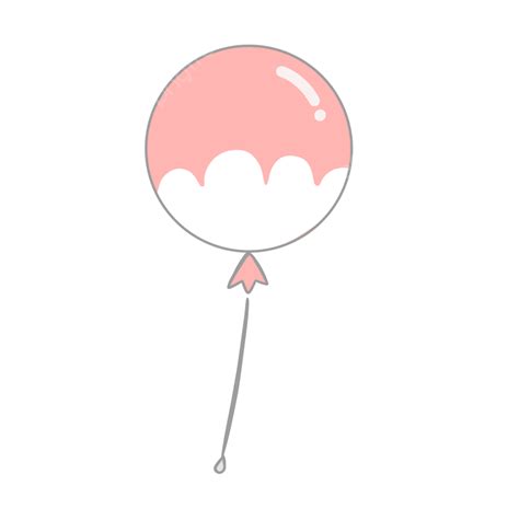 Pink Balloons Hd Transparent Cute Cartoon Pink Balloon Balloon Pink