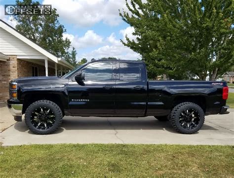 Wheel Offset 2014 Chevrolet Silverado 1500 Leveling Kit Custom Offsets