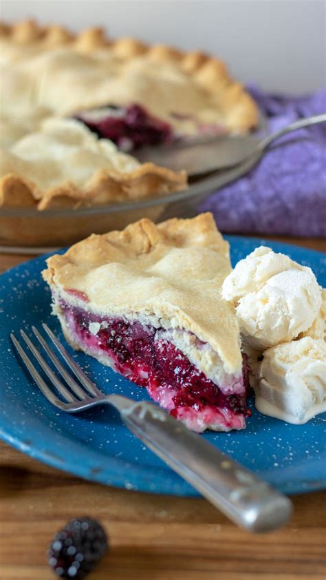 Blackberry Pie Recipe For Fresh Or Frozen Berries Binkys Culinary