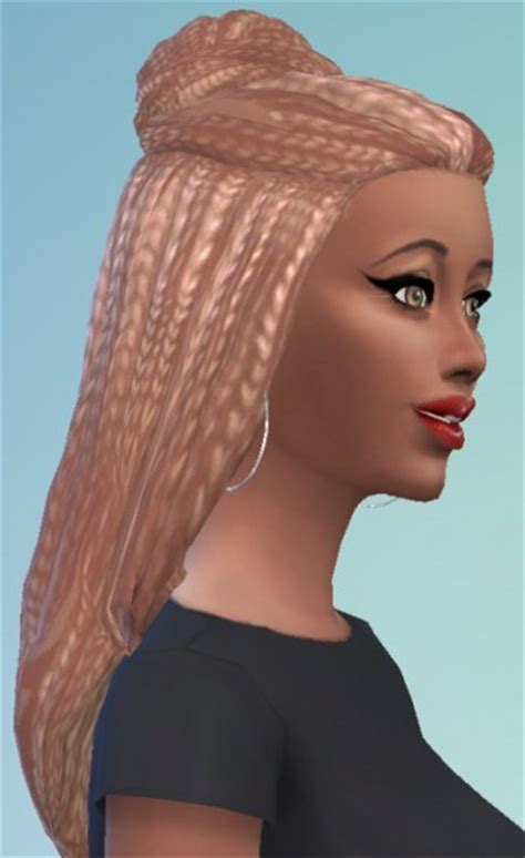 Birksches Sims Blog Braid Bun For Her Sims 4 Hairs