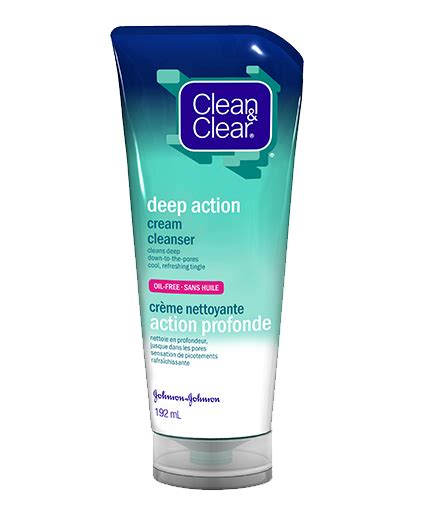 Deep Action Cream Cleanser Clean And Clear Canada
