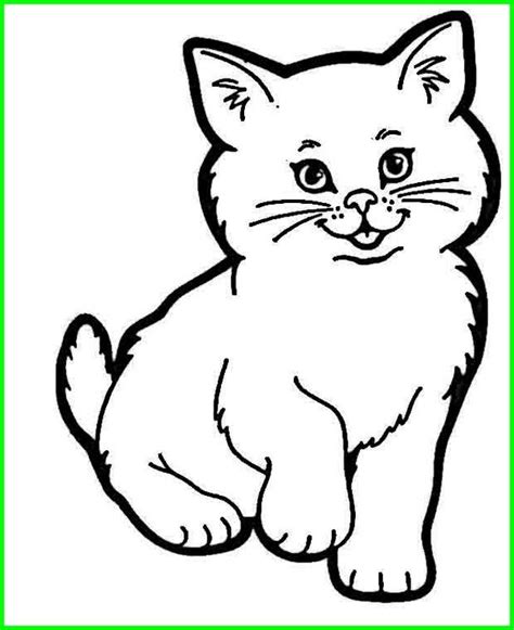 Gambar Lukisan Kucing Simple Cara Lukis Kucing 20 Gambar Martina