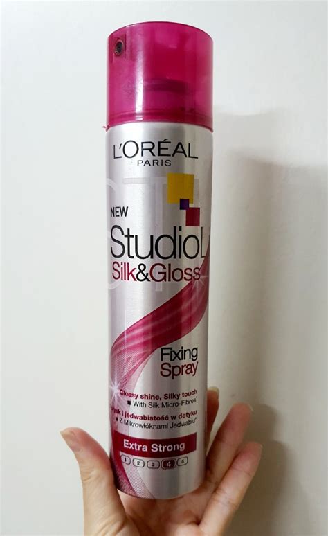 Loreal Paris Studio L Silk Gloss Fixing Hair Spray Beauty Personal