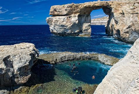 Azure Window Gozo Malta Beautiful Places Best Places In The World