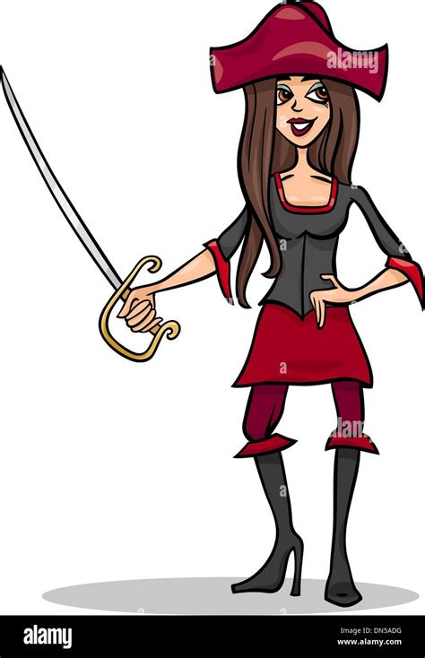 Girl Pirate Cartoon Characters