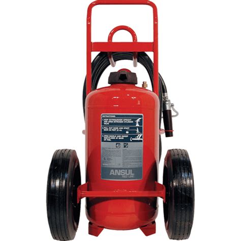 Ansul Red Line Wheeled Fire Extinguishers Bc 150 Lbs Capacity