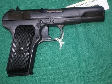 Romanian Ttc Tokarev Pistol 1953 762x25 42900