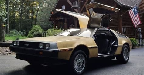 This fully restored, second owner delorean exudes wealth, performance, and style with. Just A Car Guy: a 5th gold plated Delorean has been found, covered in dust in a Michigan ...