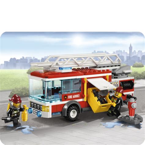 Lego City Fire Truck 60002 Toys Zavvi Australia