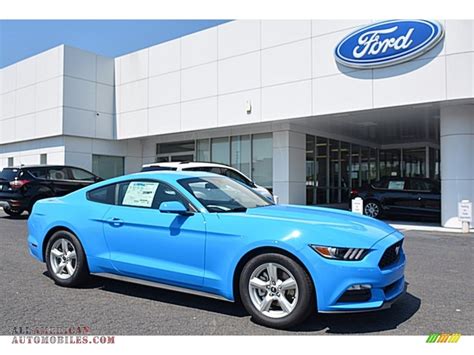 2017 Ford Mustang V6 Coupe In Grabber Blue 316305 All American