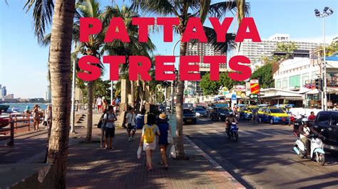 Walk With Me In Pattaya Central To Jomtien Beach Daytime 2019 — Raw Vlog Video Youtube