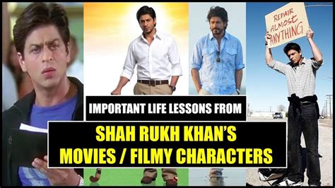 shahrukh khan s best life lessons from his top impactful films lessons from srk s movies mr