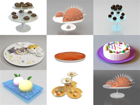 Top 12 Dessert Plate 3d Models Most Recent 2022 Open3dmodel