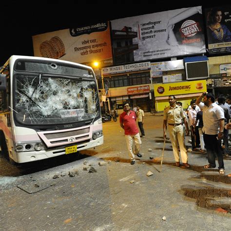 Chaos, stone pelting and rasta roko: Shiv Sainiks take to streets in ...