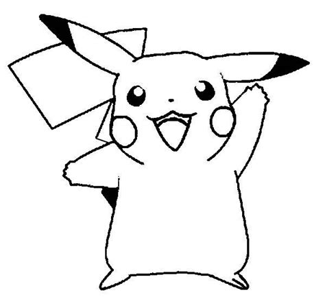 Pikachu Coloring Pages To Print Out