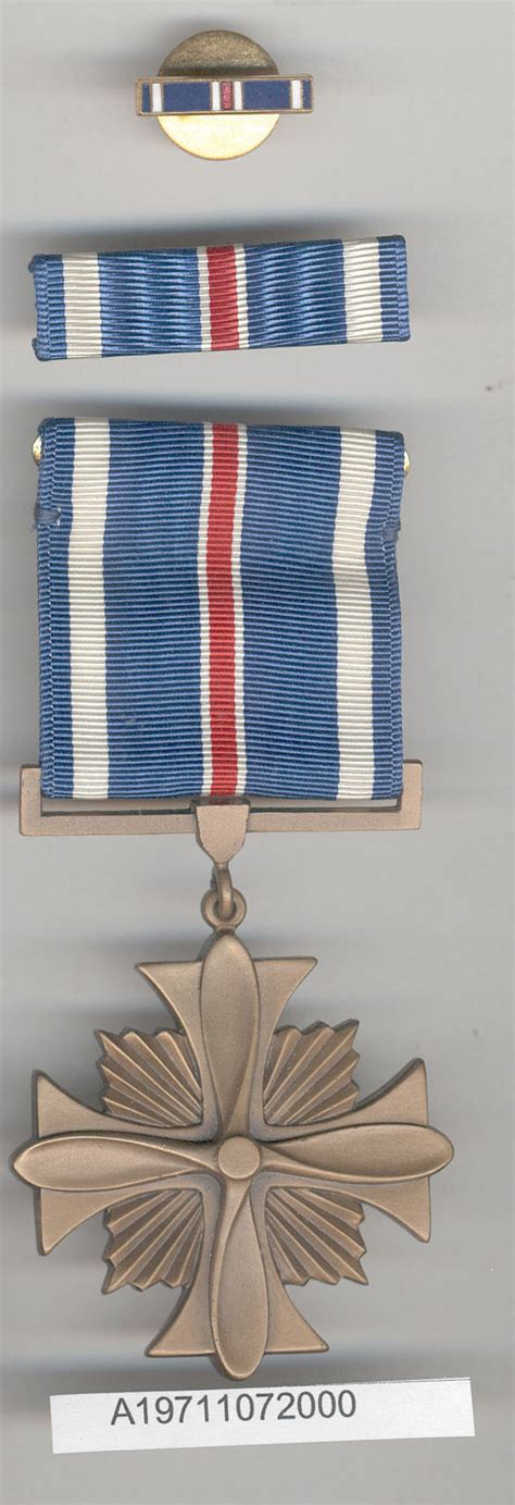 Case Medal Distinguished Flying Cross United States National Air