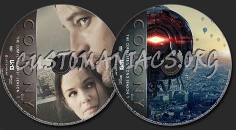 Colony Seasons 1 2 Dvd Label Dvd Covers And Labels By Customaniacs Id
