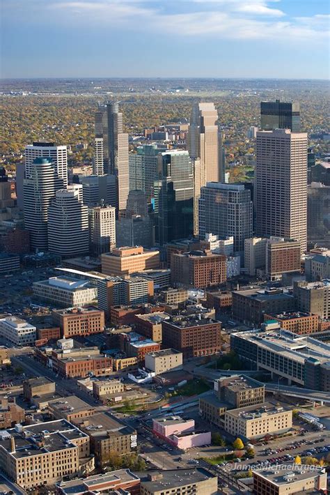 Aerial View Of Minneapolis Kruger Images Minneapolis City City