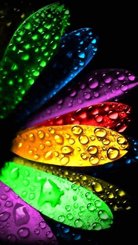 Rainbow Color Iphone Wallpapers Wallpaper Cave